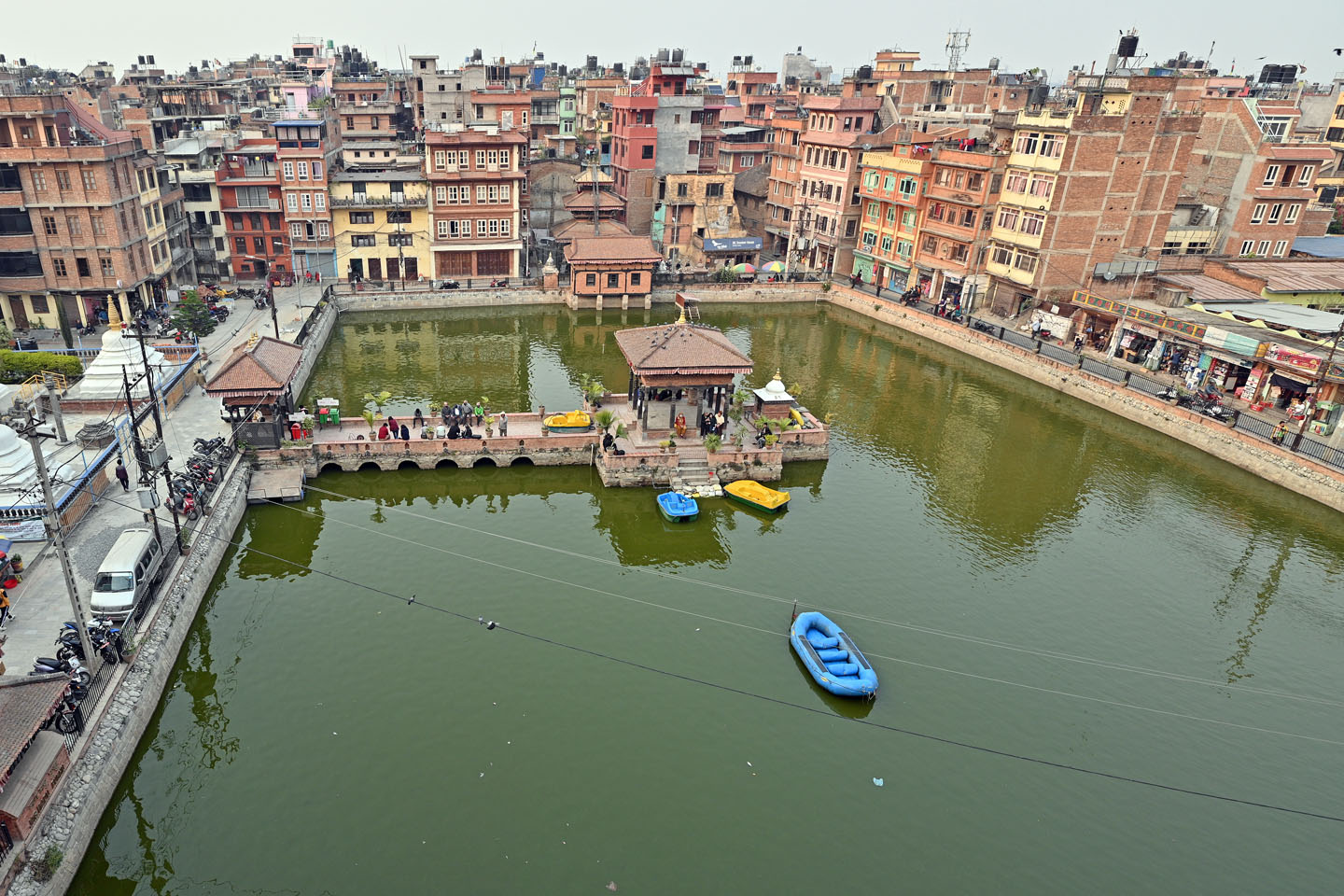 सय वर्ष पुरानो स्केचले फेरिएको पिंबहाल पोखरीको स्वरुप (भिडियोसहित)